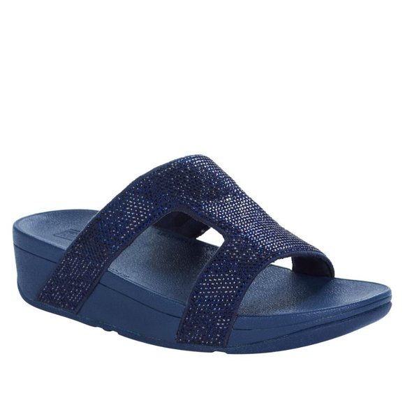 navy fitflops size 6